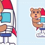 دانلود عکس بطری قرص در حال ریختن کپسول قرص های رنگارنگ روی به