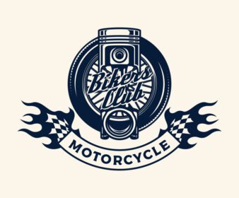دانلود لوگو نشان لوگوی باشگاه ماجراجویی موتورکراس با دست کشیده شده