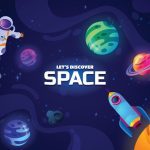 دانلود وکتور مجموعه با موضوع فضای بزرگ