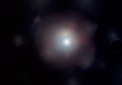 دانلود وکتور بیضوی رنگارنگ علمی تخیلی انفجار انفجار ابرنواختر و فضای پر ستاره بر روی پس زمینه تاریک تصویر گرافیکی