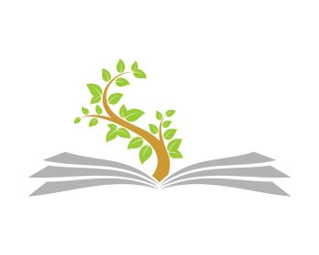 دانلود وکتور کتاب آموزش طبیعت کاشت درخت