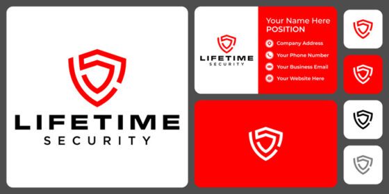 دانلود لوگو حرف ls مونوگرام طراحی لوگو امنیتی با کارت ویزیت