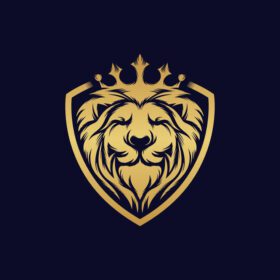 دانلود قالب وکتور طراحی لوگو شیر شاه