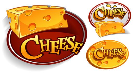 دانلود طرح های لوگو با تصویر پنیر