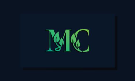دانلود لوگوی مینیمال لیف اولیه لوگوی mc