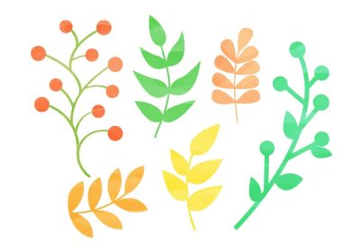دانلود وکتور این منبع گرافیکی شامل هشت عنصر طبیعی آبرنگ مانند گل و گیاهان است که برای استفاده در وب و چاپ مناسب است امیدوارم از آن لذت ببرید