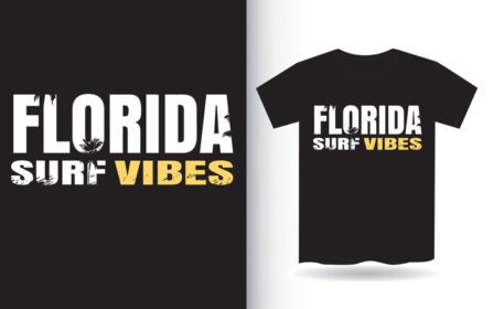 دانلود تایپوگرافی فلوریدا surf vibes برای چاپ تی شرت