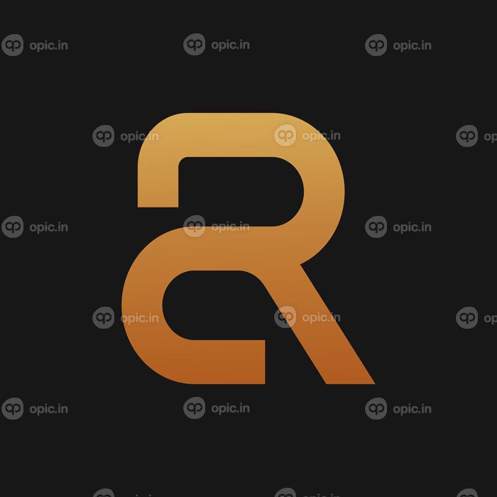 دانلود لوگو مونوگرام حرف اولیه sr الگوی لوگو نماد نماد sr عنصر وکتور