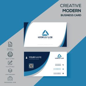 دانلود کارت ویزیت مدرن کارت ویزیت شرکتی طرح ساده کارت