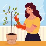 تصویر برداری از یک شیر پاپ آرت خاکستری