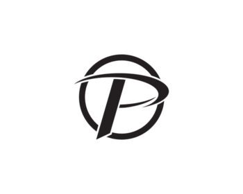 دانلود لوگو p لوگو نامه کسب و کار وکتور طراحی شرکتی