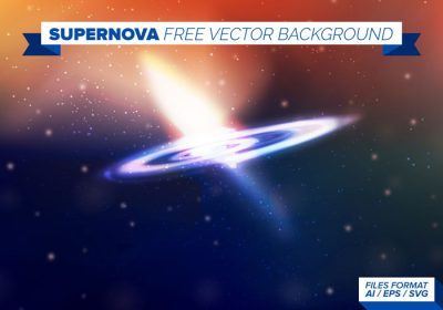 دانلود وکتور SupernovaFreeVectorBackground