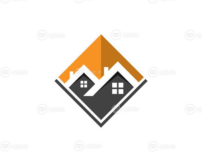 دانلود لوگو آیکون آرم املاک و ساختمان های خانگی