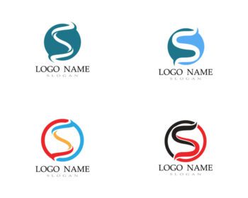 دانلود فونت های قالب خط وکتور logo s logo