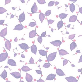 دانلود وکتور پترن گل شاخه زیبا در زمینه چاپ سفید با برگ های صورتی بدون درز وکتور بافت الگوهای بنفش زیبا پترن زیبا برای چاپگرهای شیک