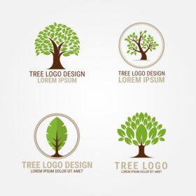 دانلود مجموعه لوگو مجموعه وکتور آرم درختی بهترین وکتور برای هر نوع پروژه و استفاده لذت ببرید