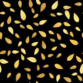 دانلود وکتور برگ های طلایی پترن بدون درز وکتور تصویر وکتور پس زمینه