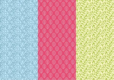 دانلود وکتور موجود در این بسته الگوهای برگ با رنگ های مختلف اشکال و سبک های عالی برای پس زمینه و والپیپر می باشد.