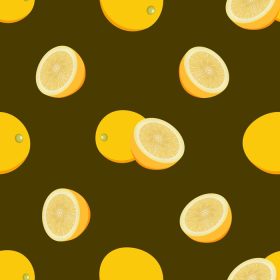 دانلود وکتور پترن تکرار آبدار ایجاد شده با میوه لیمو میوه لیمو