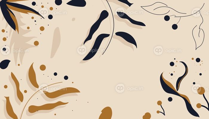 دانلود وکتور پترن تصویری برگ های انتزاعی مینیمالیستی مدرن
