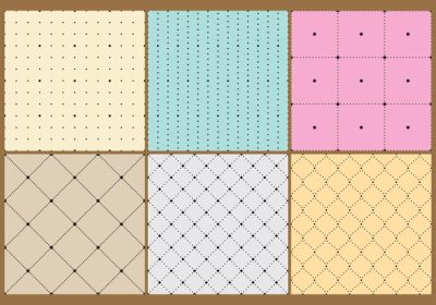 دانلود وکتور پترن ها و پس زمینه ها بخش مهمی از طراحی هستند تزئین پس زمینه پروژه های شما پشتیبانی و انتشارات چاپ شده با این مجموعه از الگوهای شش نقطه ای می توانید اندازه را ویرایش کنید.