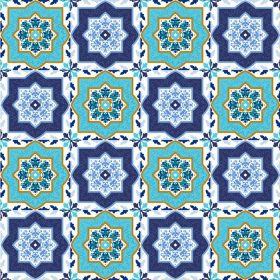 دانلود وکتور کاشی‌های پرتغالی آزوله‌جو طرح‌های بدون درز زیبای آبی و سفید برای جمع‌آوری کیف کاغذ دیواری برای گوشی‌های هوشمند پس‌زمینه وب چاپ بافت سطح بالش حوله کتانی کیف تی شرت