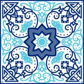 دانلود وکتور کاشی‌های پرتغالی آزوله‌جو الگوهای بدون درز زیبای آبی و سفید برای جمع‌آوری قاب کاغذ دیواری برای گوشی‌های هوشمند بافت‌های سطح چاپ پس‌زمینه وب