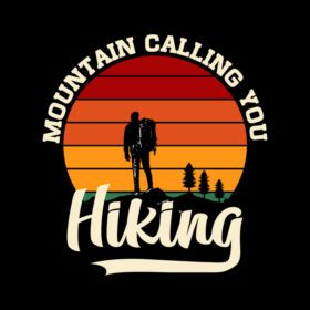دانلود تی شرت کوهنوردی با طرح کوهستان به نام شما