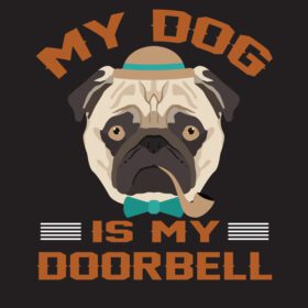 دانلود طرح تی شرت سگ من سگ زنگ من است