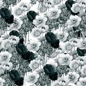 دانلود وکتور گل های بهاری چاپ بدون درز طرح گیاه با پترن گل