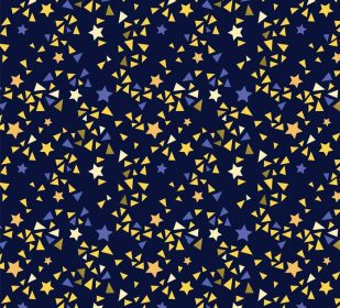 دانلود وکتور این یک پترن وکتور مهمانی رایگان است که شامل کوفته و ستاره های براق در پس زمینه تیره است