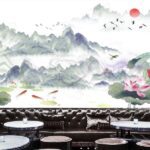 دانلود وکتور فضا سیاره نجوم ماجراجویی منظومه شمسی کارتونی به سبک تخت