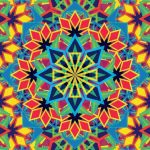 دانلود کارت ویزیت خلاقانه و مفید طرح کارت نام تجاری طرح ماندالای رنگی وینتیج برای کارت اسم شخصی