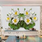 دانلود وکتور پترن عشق با قلب صورتی و راه راه سفید در پس زمینه مشکی وکتور