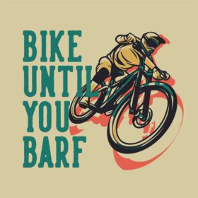دانلود طرح تی شرت دوچرخه تا بارف تو با مرد سواری کوه