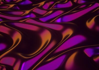 دانلود تصویر مایع انتزاعی آب سیاه امواج سه بعدی