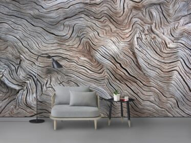 دانلود کاغذ دیواری طراحی مدرن مینیمالیستی دانه های چوب شخصیتی دیوار پس زمینه تلویزیون