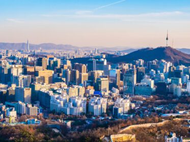 دانلود عکس منظره شهری در شهر سئول کره جنوبی