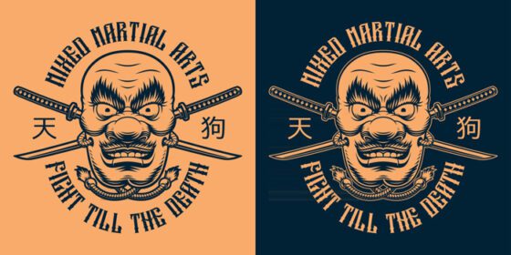دانلود طرح تی شرت مشکی و نارنجی ماسک تنگو ژاپنی