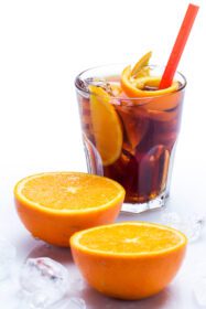 دانلود عکس کوکتل سرد با میوه پرتقال
