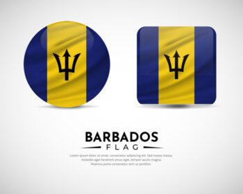 دانلود مجموعه آیکون نماد پرچم باربادوس نماد پرچم باربادوس