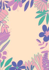 دانلود کارت پستال با گل های زیبا به رنگ رز یاسی