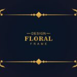 دانلود عکس نمای بالای کلوچه زنجبیلی در جعبه زرد و بنفش