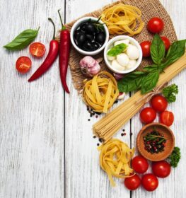 دانلود عکس مواد غذایی ایتالیایی
