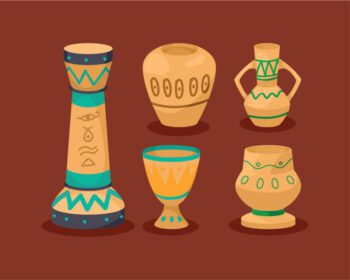دانلود آیکون پنج آیکون فرهنگ مصر