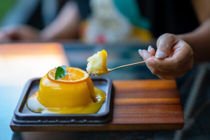 دانلود عکس کیک پرتقالی پرفروش ترین منوی کافه