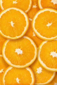 دانلود عکس پرتقال میوه و تکه های پرتقال پس زمینه غذای سالم