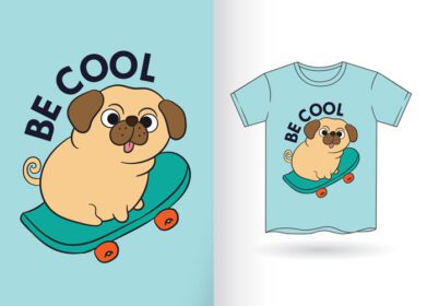 دانلود کارتون سگ ناز برای تی شرت