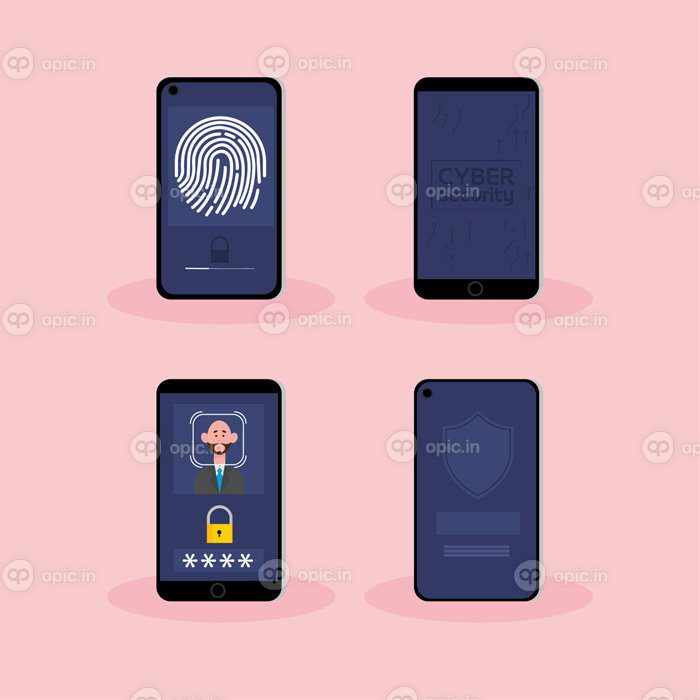 دانلود آیکون آیکون امنیت سایبری