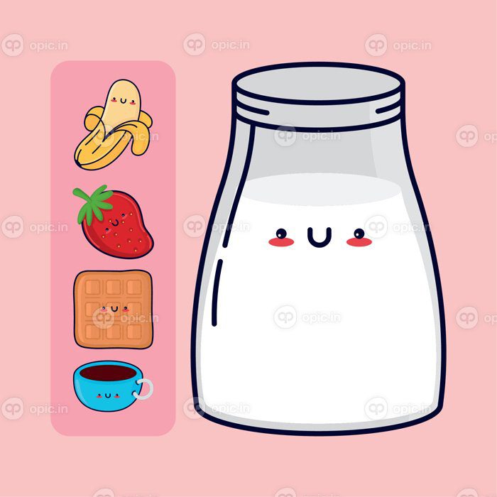 دانلود آیکون kawaii food icons زیبا